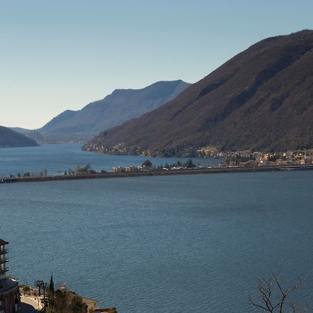 Grand Hotel Campione Campione dʼItalia Esterno foto View of the lake