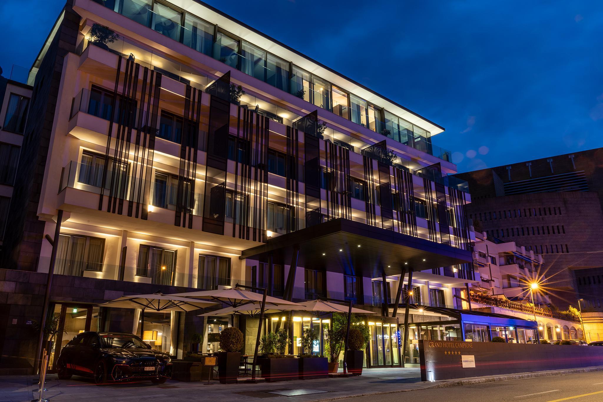 Grand Hotel Campione Campione dʼItalia Esterno foto