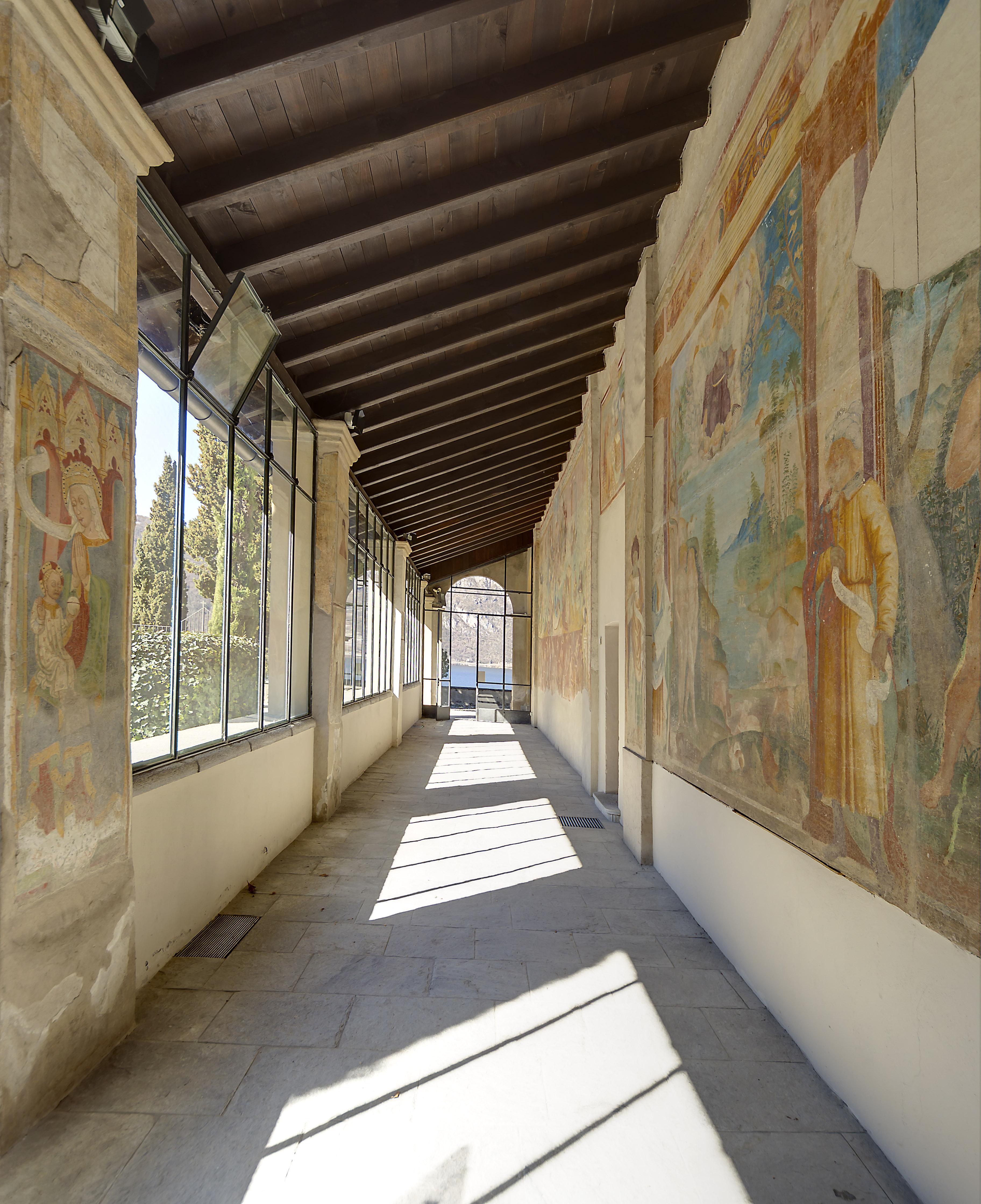 Grand Hotel Campione Campione dʼItalia Esterno foto The cloister of the monastery