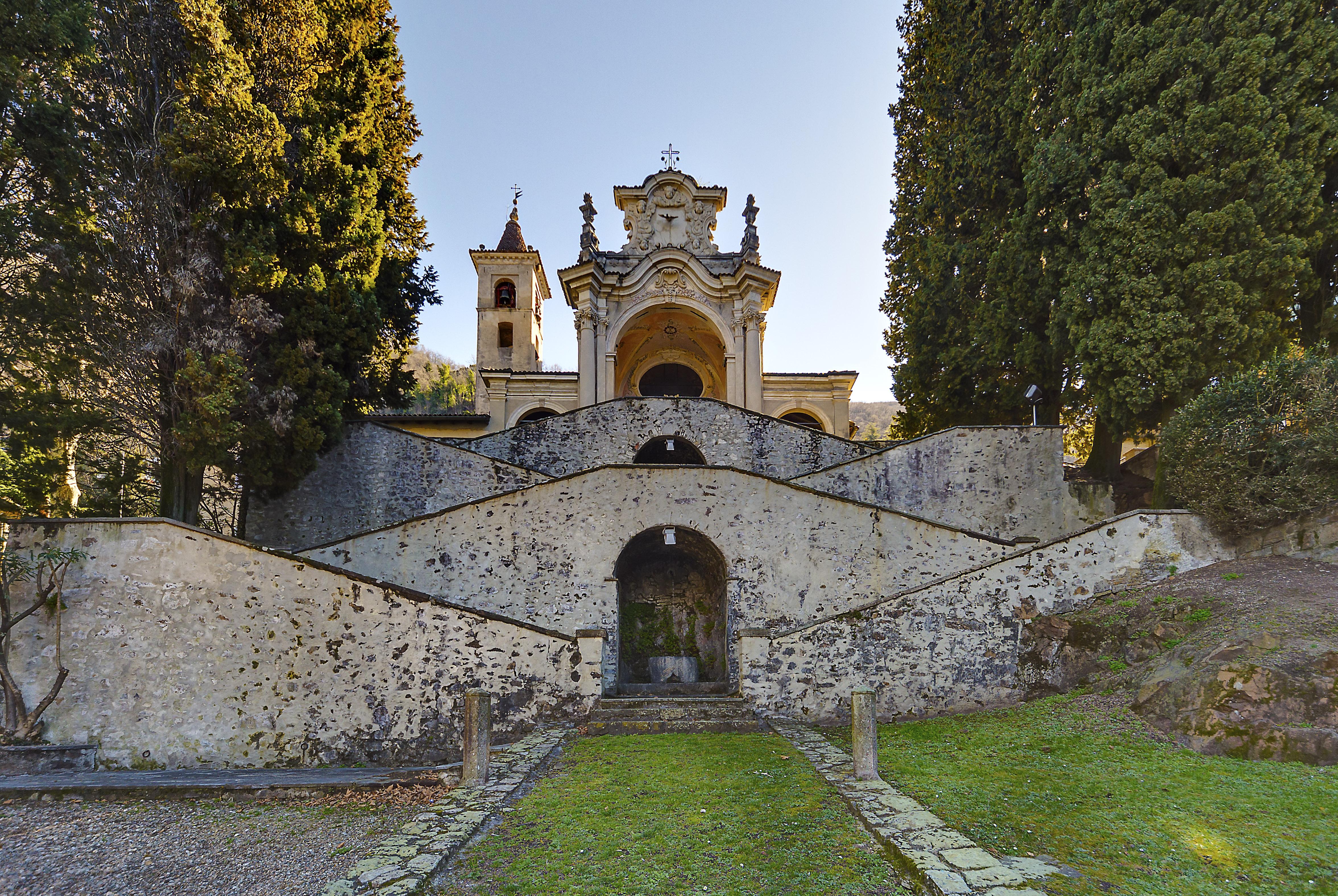 Grand Hotel Campione Campione dʼItalia Esterno foto The sanctuary of Nostra Signora della Valmaggiore