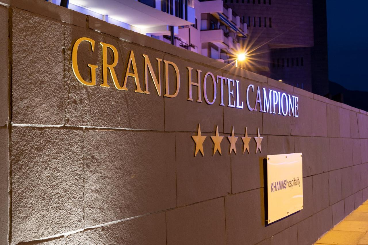 Grand Hotel Campione Campione dʼItalia Esterno foto Grand Hotel Campione