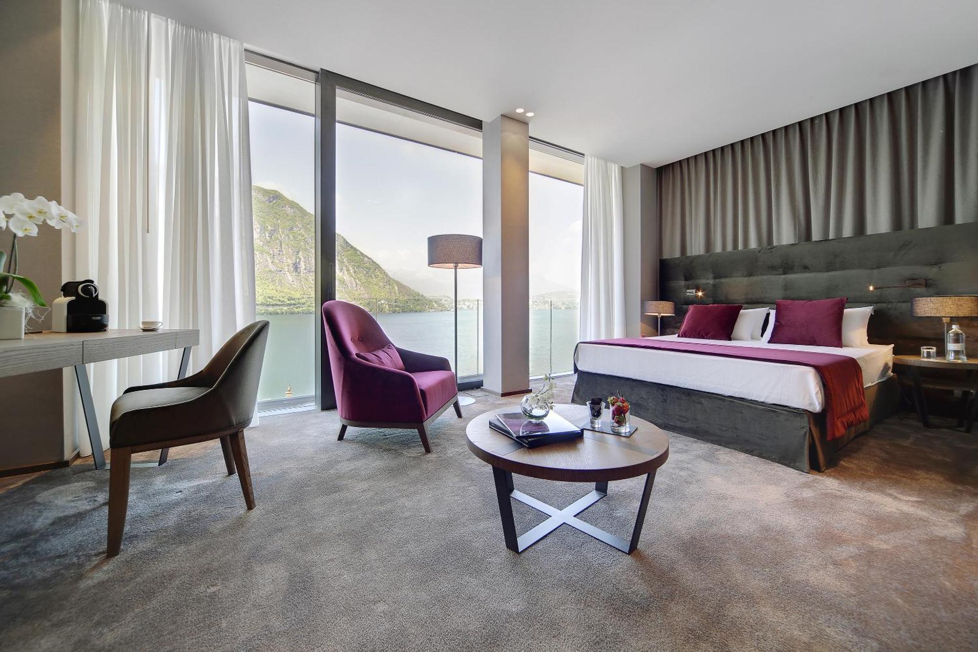 Grand Hotel Campione Campione dʼItalia Esterno foto